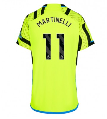 Arsenal Gabriel Martinelli #11 Replika Udebanetrøje Dame 2023-24 Kortærmet